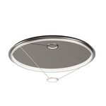 Loop Ceiling Light - Matte White / Mirror