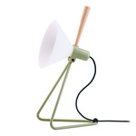 Spot Table Lamp - Olive Green / White