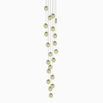 Ova Multi-Light Pendant - White Canopy / Sprout Green