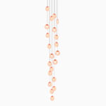 Ova Multi-Light Pendant - White Canopy / Blush Pink