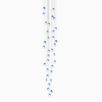 Ova Multi-Light Pendant - White Canopy / Steel Blue