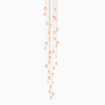 Ova Multi-Light Pendant - White Canopy / Blush Pink
