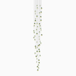 Ova Multi-Light Pendant - White Canopy / Emerald Green