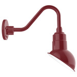Emblem Outdoor Small Gooseneck Wall Light - Barn Red