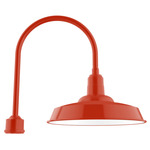 Warehouse Outdoor Post Light - Vermillion