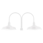 Warehouse Outdoor Post Light - White