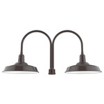 Warehouse Outdoor Post Light - Architectural Bronze