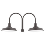 Warehouse Outdoor Post Light - Bronze Matte