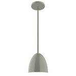 J-Series Jill Stem Hung Pendant - Moss Green