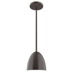 J-Series Jill Stem Hung Pendant - Architectural Bronze