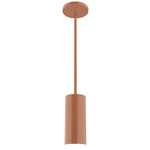 J-Series Jordan Stem Hung Pendant - Terracotta