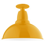 Cafe Outdoor Ceiling Light - Bright Yellow
