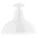 Cafe Outdoor Ceiling Light - White