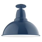 Cafe Outdoor Ceiling Light - Navy