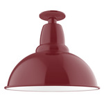 Cafe Outdoor Ceiling Light - Barn Red