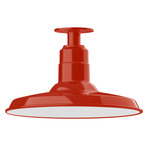 Warehouse Outdoor Ceiling Light - Vermillion