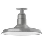 Warehouse Outdoor Ceiling Light - Galvanized
