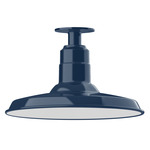 Warehouse Outdoor Ceiling Light - Navy