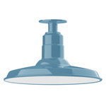 Warehouse Outdoor Ceiling Light - Light Blue