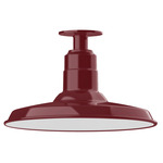Warehouse Outdoor Ceiling Light - Barn Red
