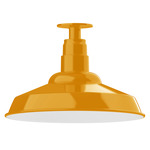 Warehouse Outdoor Ceiling Light - Bright Yellow