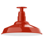 Warehouse Outdoor Ceiling Light - Vermillion