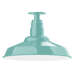 Warehouse Outdoor Ceiling Light - Sea Green