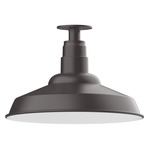 Warehouse Outdoor Ceiling Light - Bronze Matte