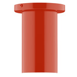 Axis Beam Cylinder Ceiling Flush Light - Vermillion