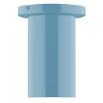 Axis Beam Cylinder Ceiling Flush Light - Light Blue