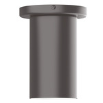 Axis Beam Cylinder Ceiling Flush Light - Bronze Matte