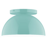 Axis Arcade Ceiling Flush Light - Sea Green