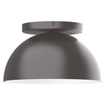 Axis Arcade Ceiling Flush Light - Bronze Matte