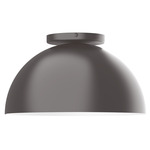 Axis Arcade Ceiling Flush Light - Bronze Matte