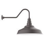 Warehouse Gooseneck Outdoor Wall Light - Bronze Matte