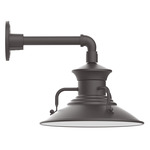 Homestead Outdoor Straight Arm Wall Light - Bronze Matte