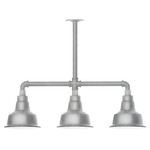 Warehouse Linear Outdoor Pendant - Galvanized