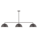 Axis Arcade Stem Hung Linear Multi-Light Pendant - Bronze Matte