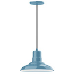 Warehouse Indoor / Outdoor Pendant - Light Blue