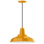 Warehouse Indoor / Outdoor Pendant - Bright Yellow