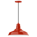 Warehouse Indoor / Outdoor Pendant - Vermillion