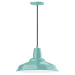 Warehouse Indoor / Outdoor Pendant - Sea Green