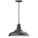 Warehouse Indoor / Outdoor Pendant - Bronze Matte