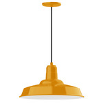 Warehouse Indoor / Outdoor Pendant - Bright Yellow