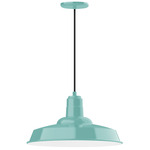 Warehouse Indoor / Outdoor Pendant - Sea Green