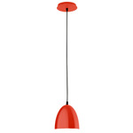 J-Series Jill Cord Hung Pendant - Vermillion