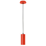 J-Series Jordan Cord Hung Pendant - Vermillion