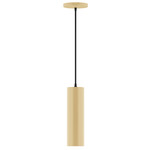 Axis Beam Cord Hung Cylinder Pendant - Ivory