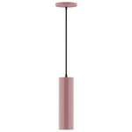 Axis Beam Cord Hung Cylinder Pendant - Mauve