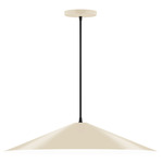 Vessel Cord Hung Pendant - Cream
